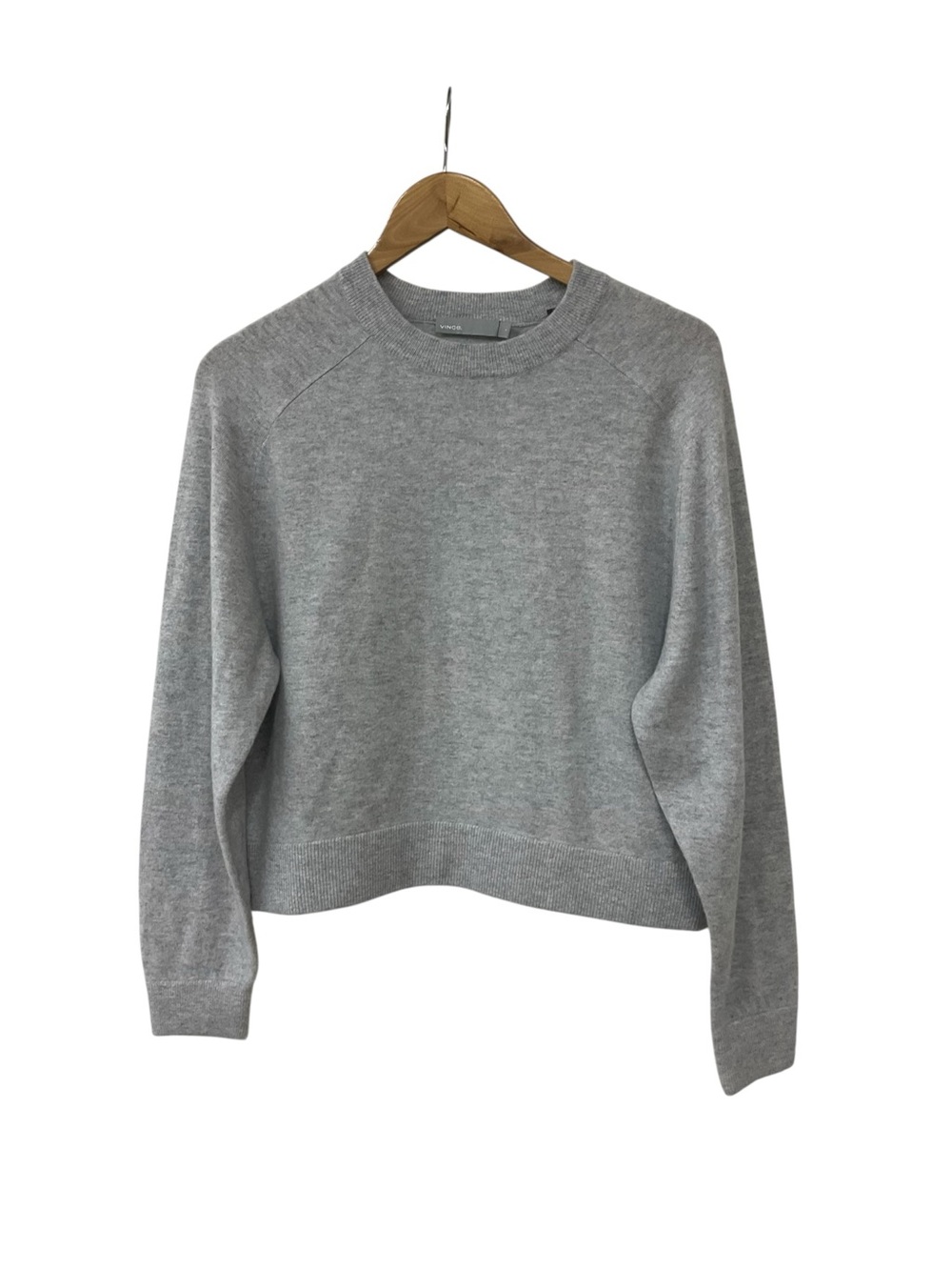 Vince Raglan Sleeve Cashmere Blue Grey Sweater S